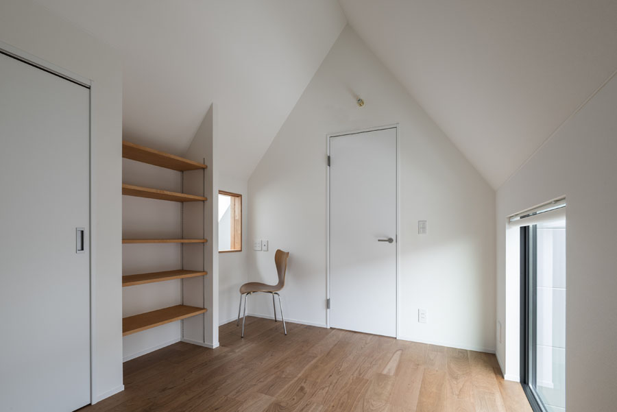 板橋区 「S.W4.76°」の狭小住宅 完成写真