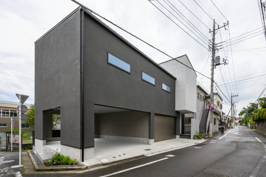 立川市「Nemus」の狭小住宅 完成写真