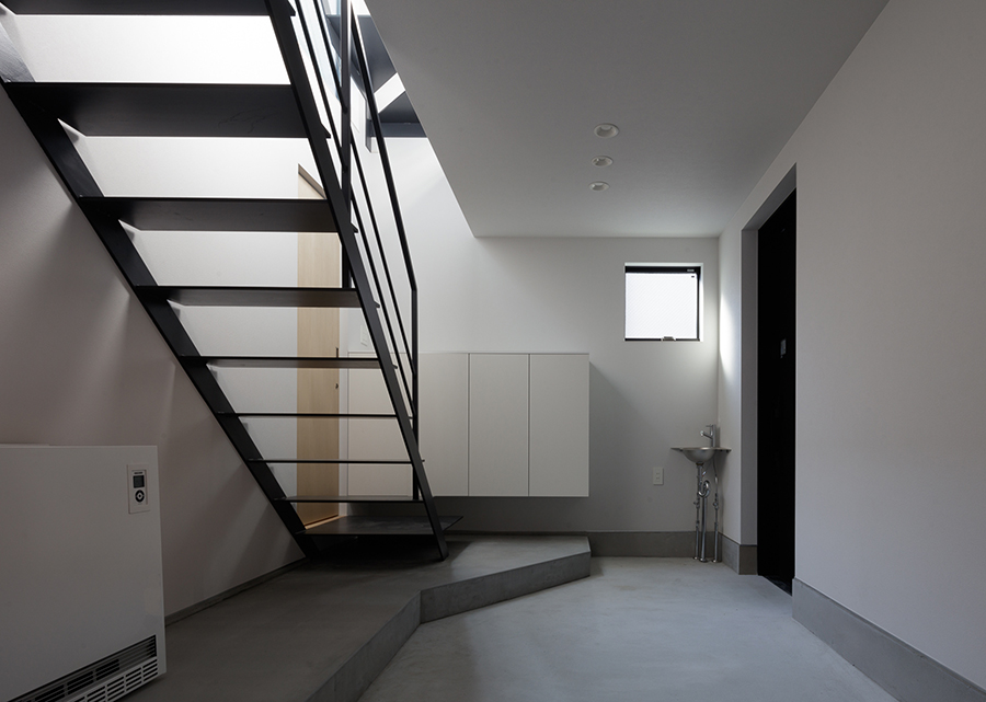港区「白継/Shirotsugi」の狭小住宅 完成写真